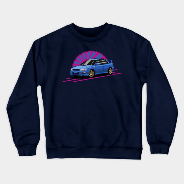 Impreza I Crewneck Sweatshirt by AutomotiveArt